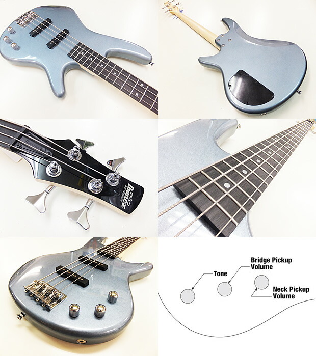 楽天市場】Gio Ibanez GSR180-BEM アイバニーズ 4弦エレキベース 入門8