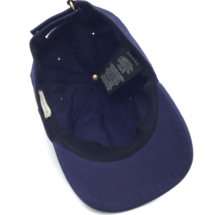 楽天市場】【GUCCI】（グッチ）ワッペン キャップ ロゴ刺繍入り【USED