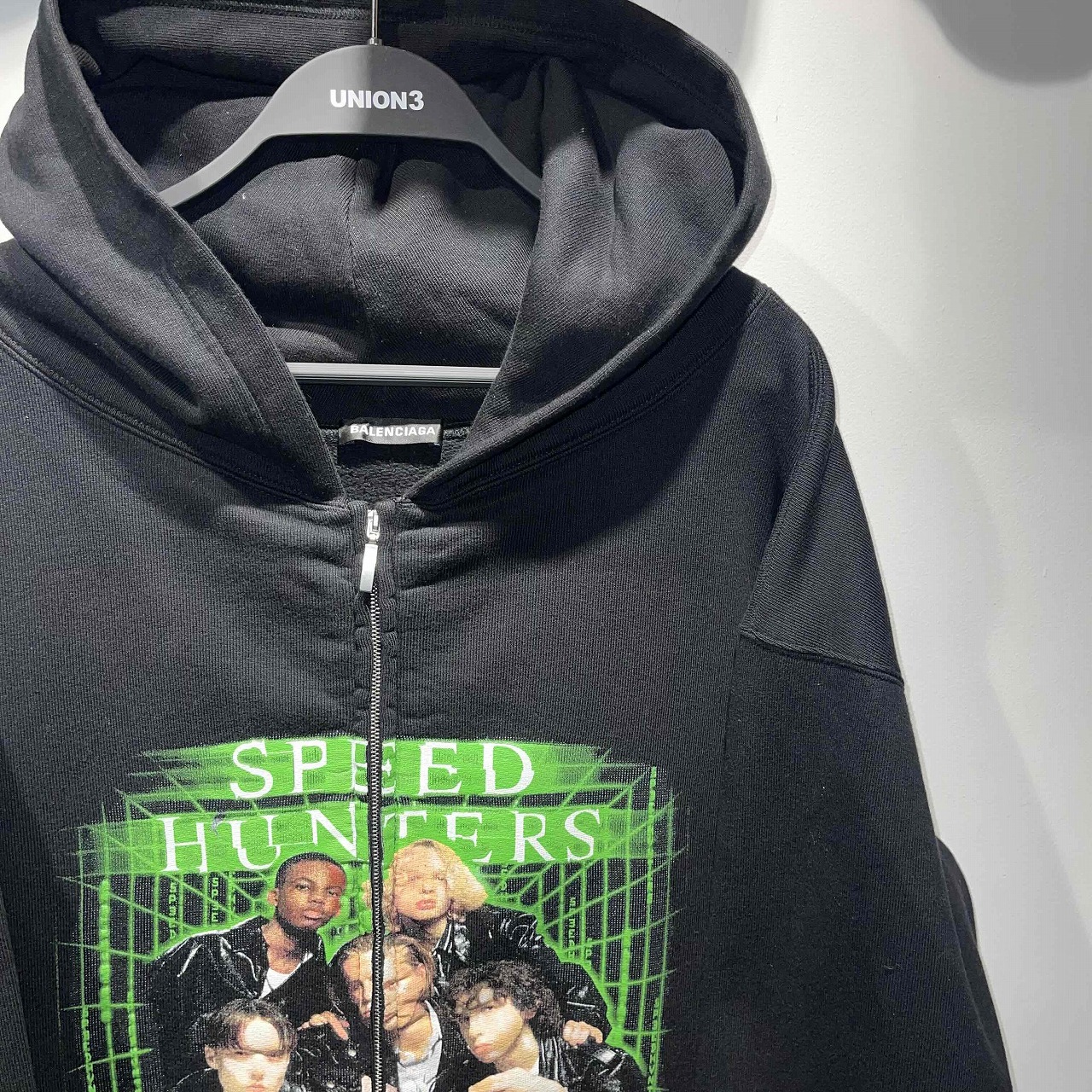 楽天市場】BALENCIAGA 19ss SPEED HUNTERS ZIP UP HOODIE 559100-TDV38