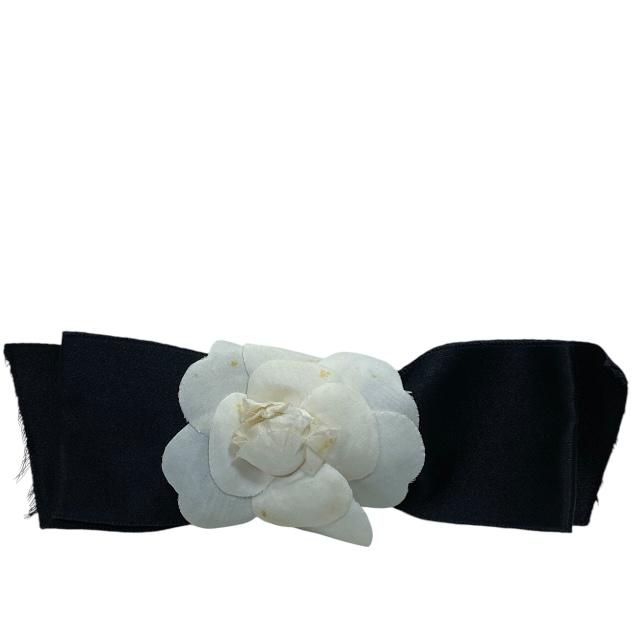 シャネルブローチシルクサテンリボン