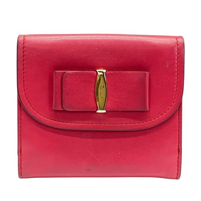 楽天市場】財布 フェラガモ 二つ折り（カラーレッド）（財布・ケース