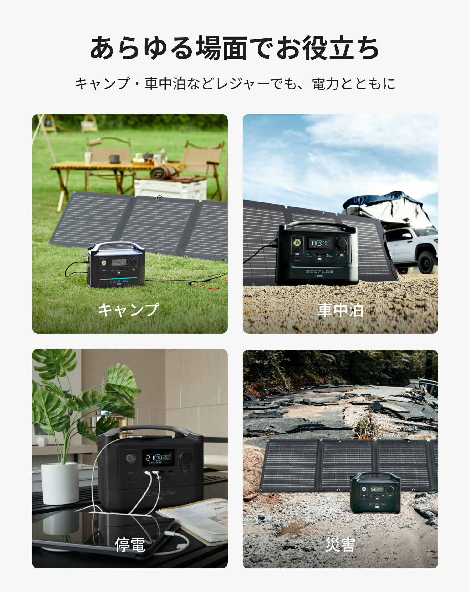 楽天市場】EcoFlow ソーラーパネル 110W ソーラー充電器 太陽光発電