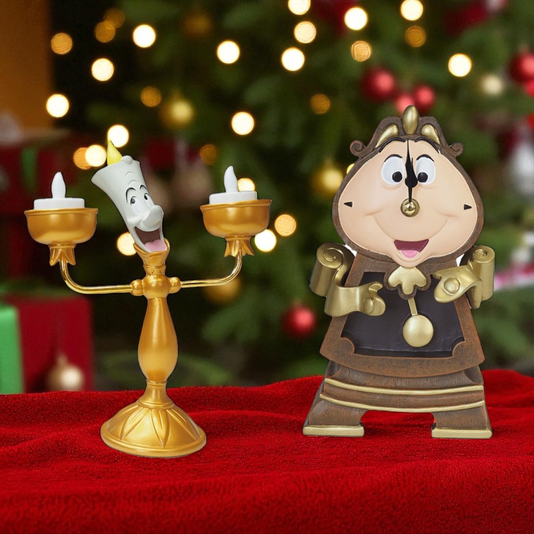 美女と野獣 コグスワース 置き時計 ディズニー美女と野獣 コグスワース