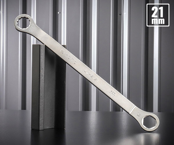 楽天市場】KOTO 6角x12角 極薄めがねレンチ LW-2121 サイズ21mm なめ