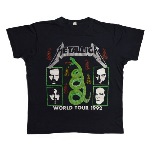 楽天市場】METALLICA WORLD TOUR 1992メタリカ ワールドツアーVintage