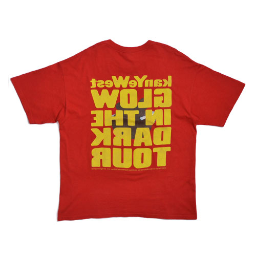 楽天市場】Kanye West GLOW IN THE DARK TOURVintage T-shirt