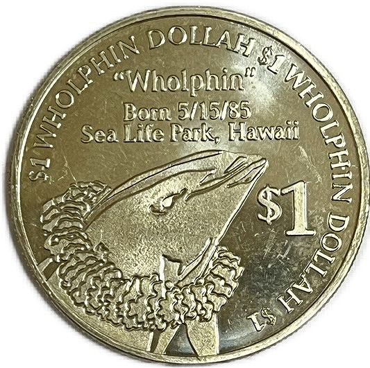 楽天市場】ハワイ Sea Life Park Oahu Hawaii Dolphin メダル コイン