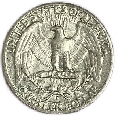 アメリカ クウォーターダラー 25セント 10枚セット 銀貨 a0306