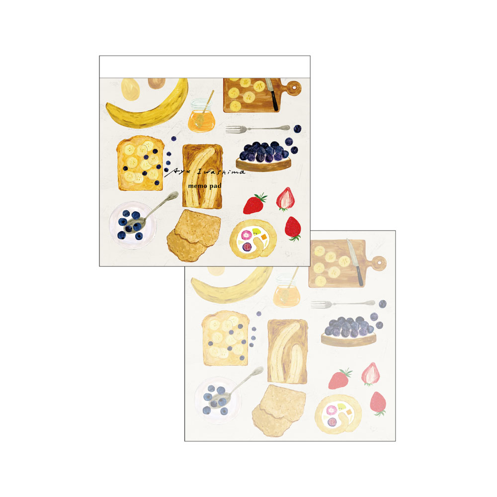 楽天市場】＼P2倍＋クーポン／いわしまあゆ メモパッド｜メモ帳