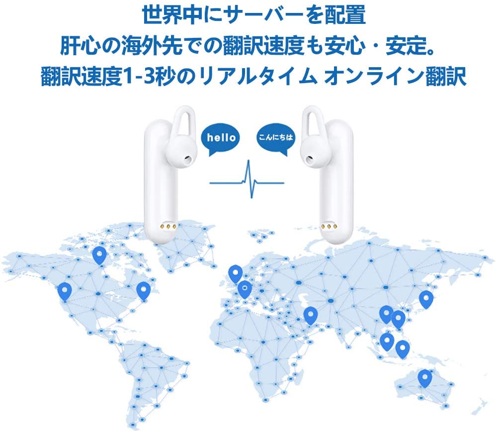 楽天市場】【公式】音声翻訳機 WT2Plus【翻訳機 ハンズフリー 翻訳