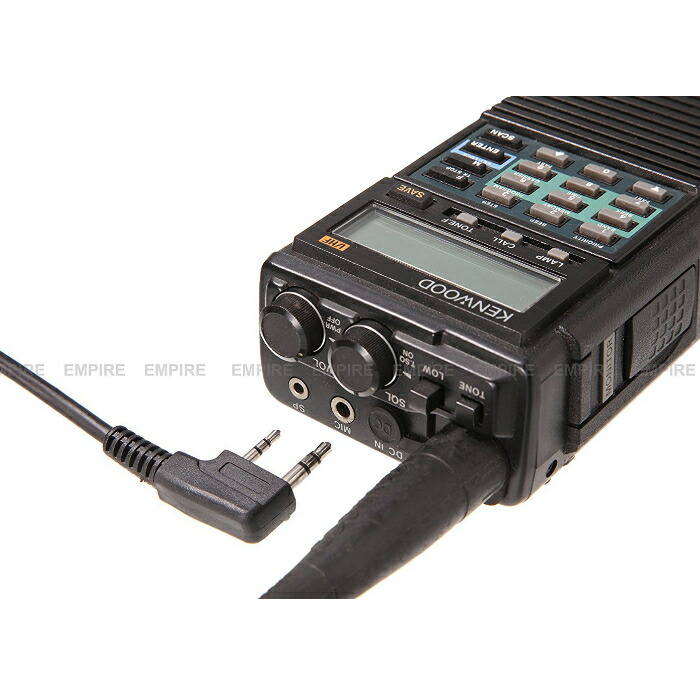 KENWOOD TH-F7トランシーバー SMC-32スピーカーマイクロホン 無線機