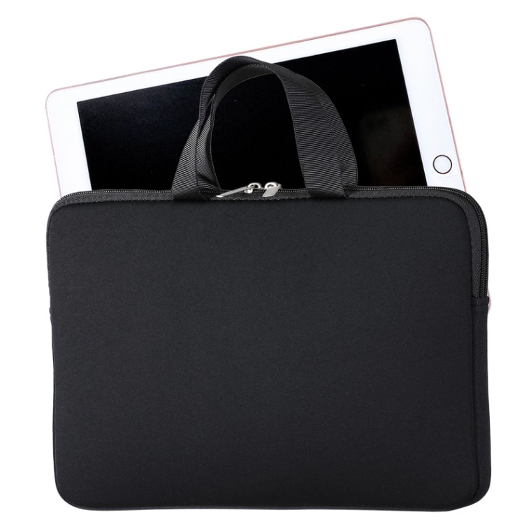 楽天市場】PCタブレット用クッションケース L ブラック 横型 1個入