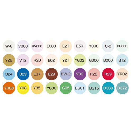 楽天市場】【送料無料】 コピックチャオ ステップアップ 36 色セット