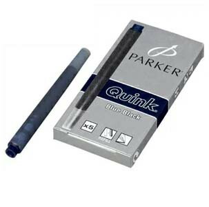 楽天市場】【メール便可】 パーカー 万年筆用 インクカートリッジ
