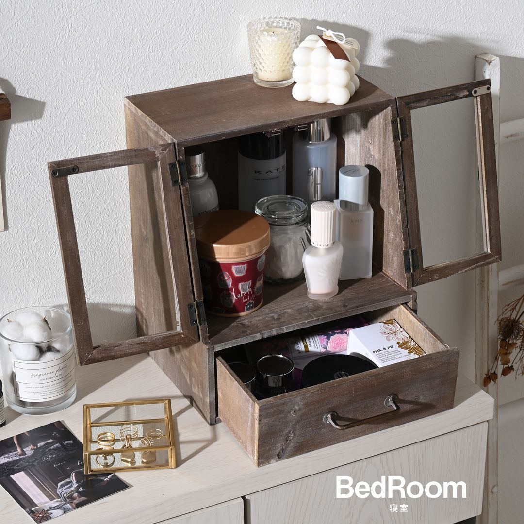 楽天市場】ヴィンテージ アンティーク スパイスキャビネット ガラス扉