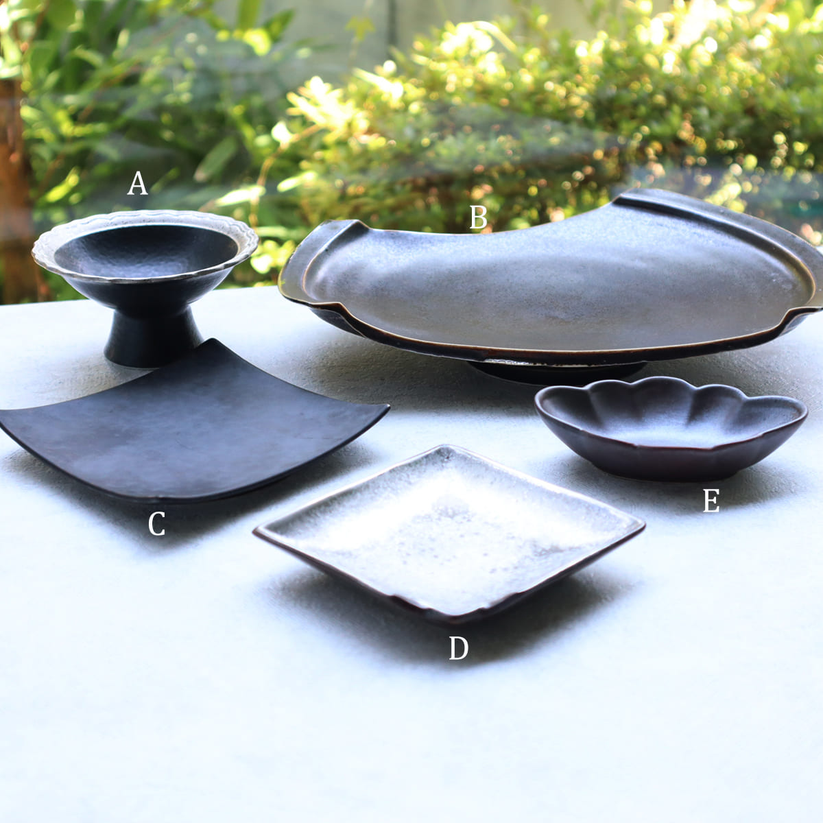 楽天市場】【ふるさと納税】 有田焼 黒 Koku 5点セット まるふく 器