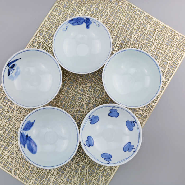 楽天市場】【ふるさと納税】【波佐見焼】古伊万里 青磁絵（手描） 茶漬