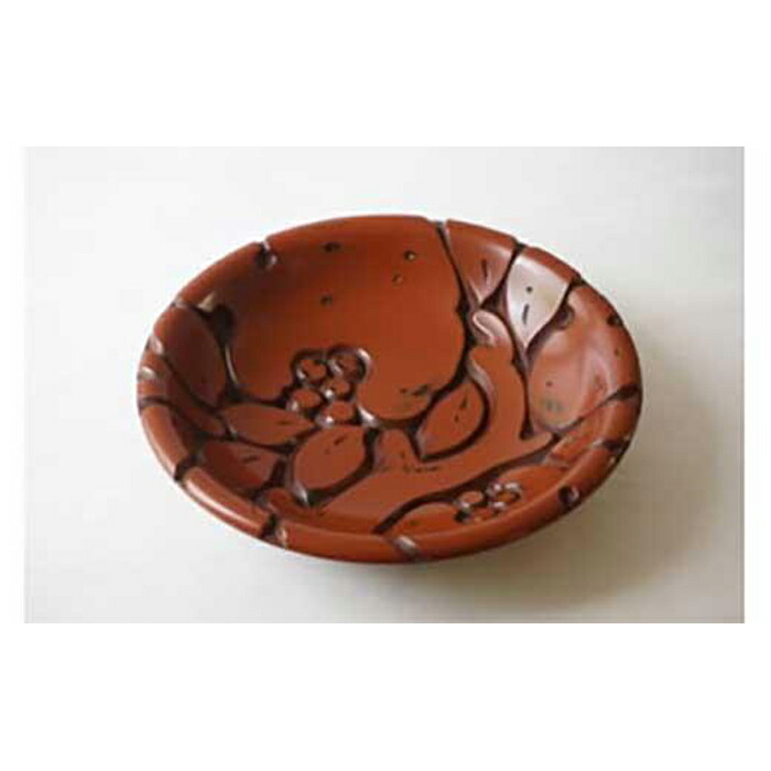 白*オ様 【最終価格】鎌倉彫 博古堂 刀痕の美 銘々皿・菓子皿・茶托 ②