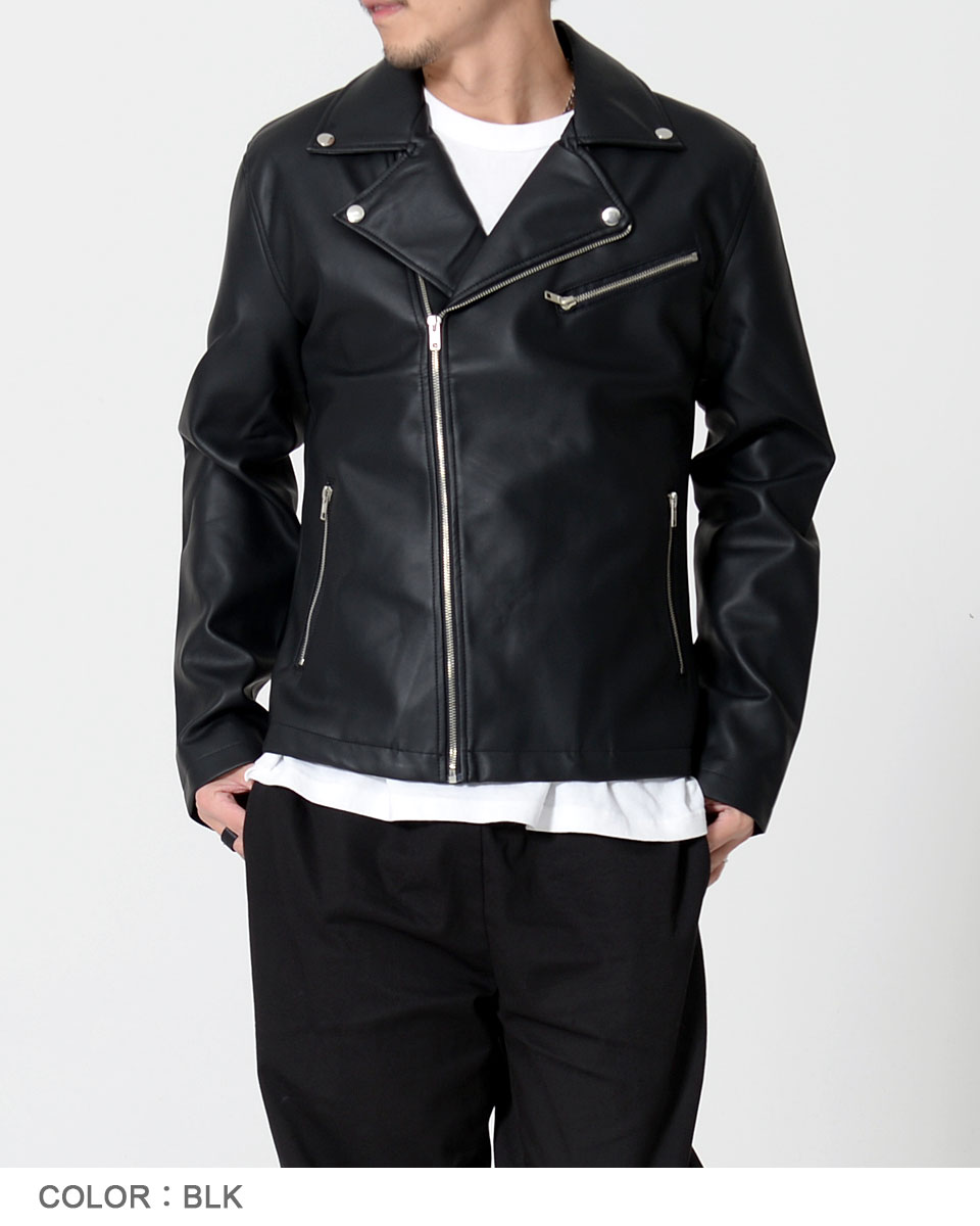 TIJUANA⁄ジャケット⁄-⁄レザー⁄BLK⁄ダブルライダース⁄ライナー付