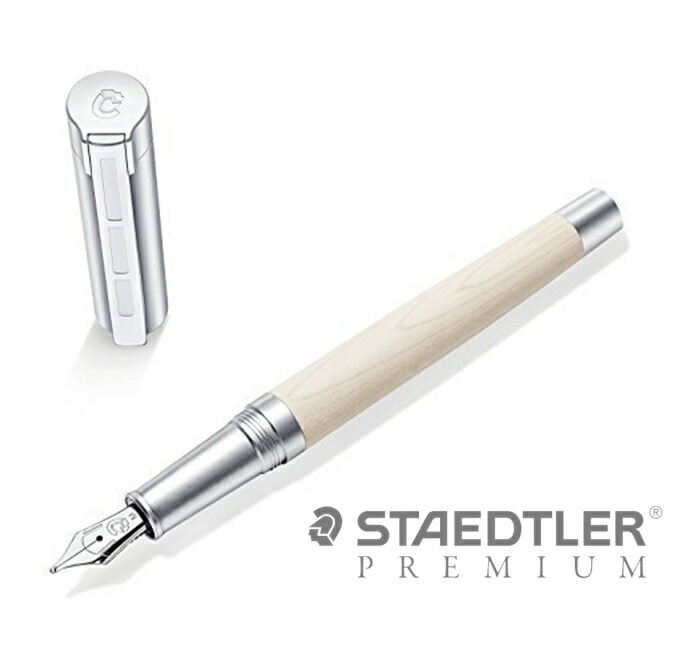 楽天市場】万年筆 高級 ドイツ ステッドラー プレミアム リグヌム 太さ