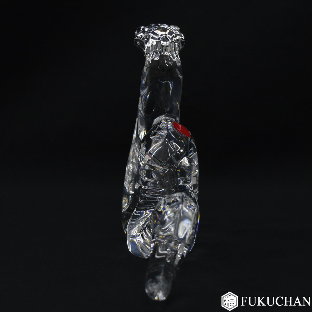 美品】バカラ／干支 巳 蛇 スネイク フィギュリン 置物 Baccarat