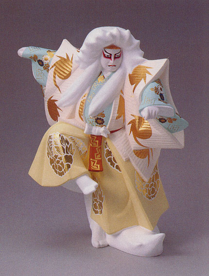 楽天市場】【博多人形】【歌舞伎物】『鏡獅子（大） 一義作』 : 藤田