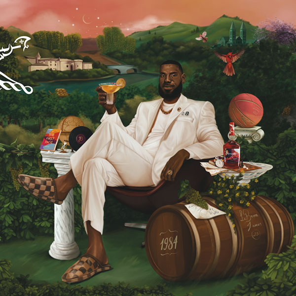 限定品 2本セットヘネシー V.S レブロンジェームズ リミテッドエディション