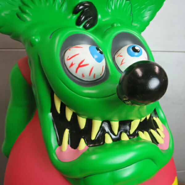 楽天市場】ラットフィンク ジャンボコインバンク グリーン ファンコ