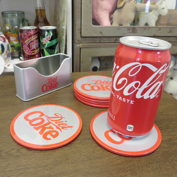 楽天市場】ダイエット コカコーラ コースター セット 6枚入り