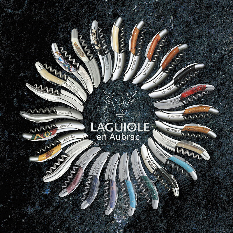 限定1本ラギオール アン オブラック 蒔絵ソムリエナイフ十牛図騎牛帰家