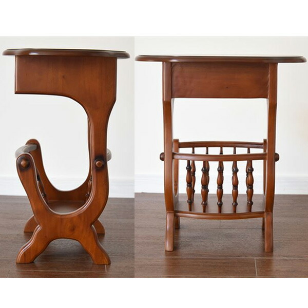 楽天市場】テーブル マガジンラック サイドテーブル 幅57 椅子 セット