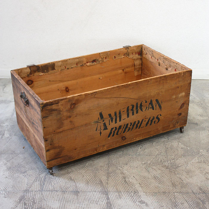 ☆当時物 現状品 彫刻 木彫り 木製 大型収納箱 ボックス 古家具