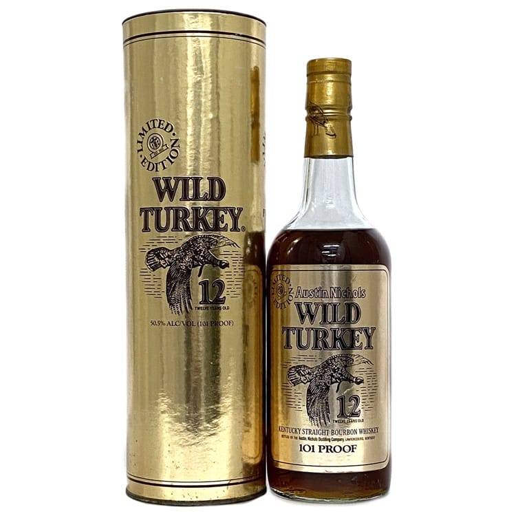 WILD TURKEY 12年 バーボンウイスキー 終売品 ワイルドターキー12年の