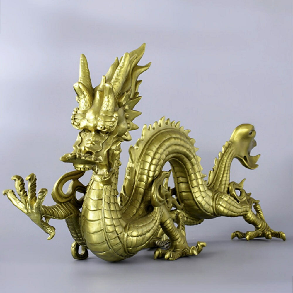 楽天市場】【期間限定DEALポイントバック15％】 置物 風水 皇帝龍 五本