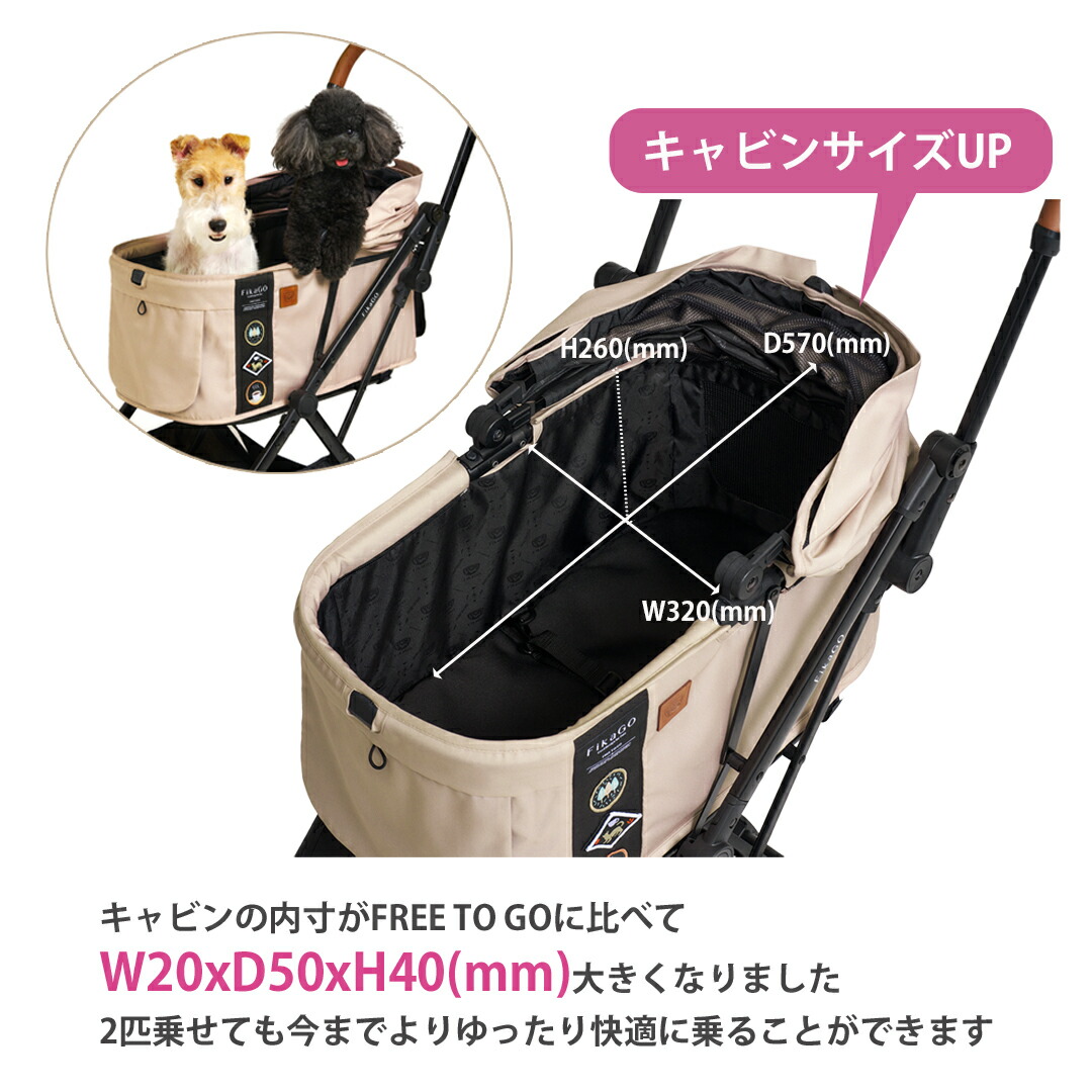 楽天市場】フィカゴー フリートゥーゴー2 FREE TOGO FikaGO ペット