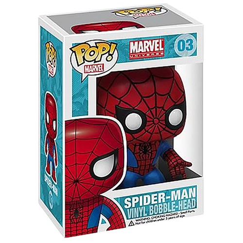 楽天市場】スパイダーマン ビニールフィギュア POP! ICONS VINYL