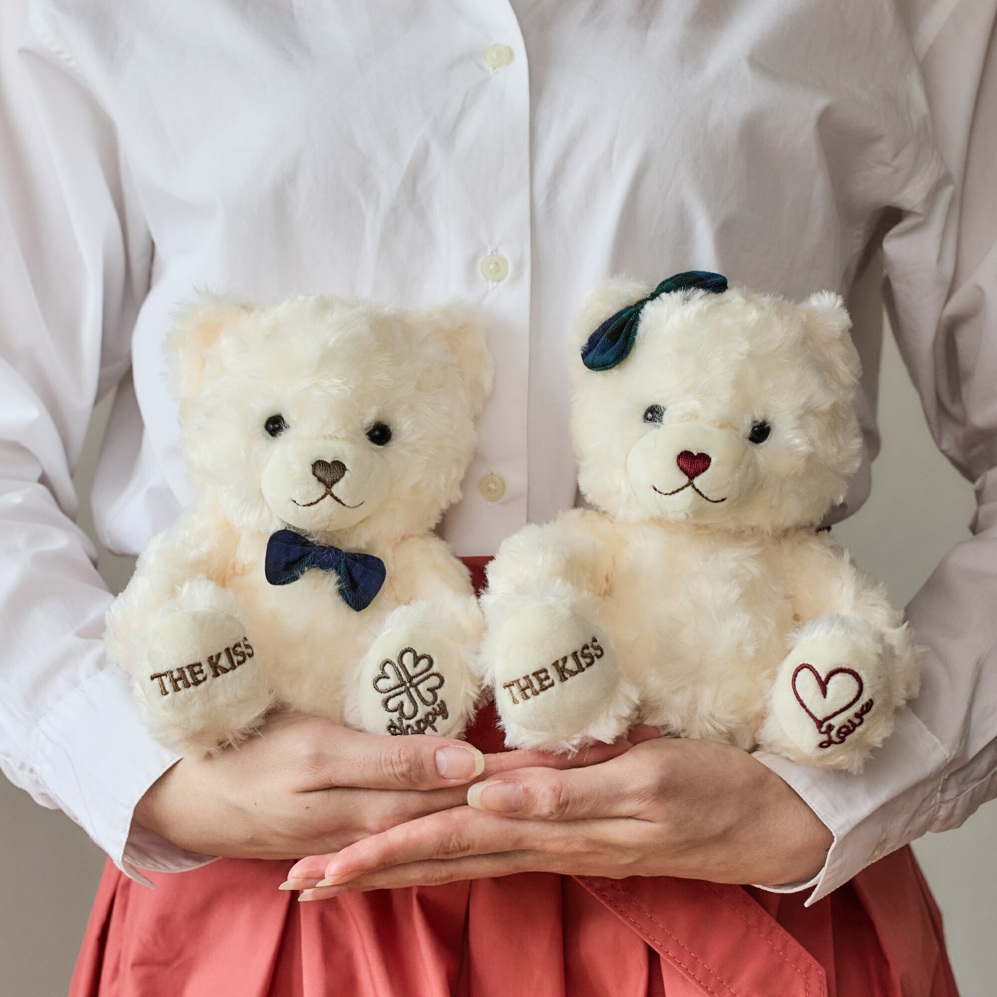 楽天市場】THE KISS オリジナルベア 『 LOVE & HAPPY 』 THE KISS 公式