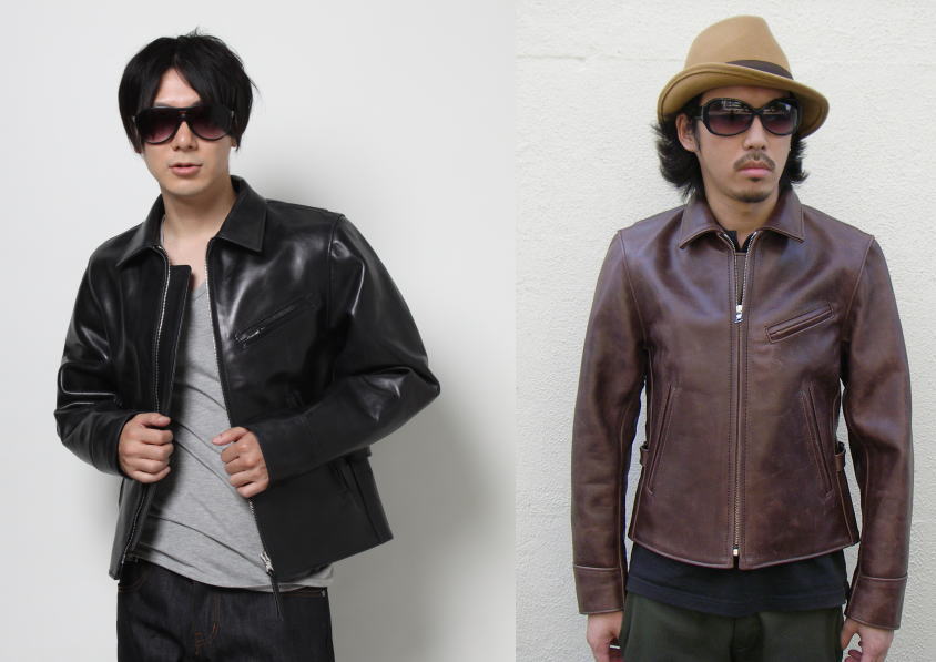 楽天市場】革ジャン メンズ 本革 ホースレザー レザージャケット