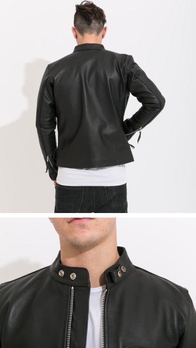 楽天市場】レザージャケット シングル ライダースジャケット メンズ
