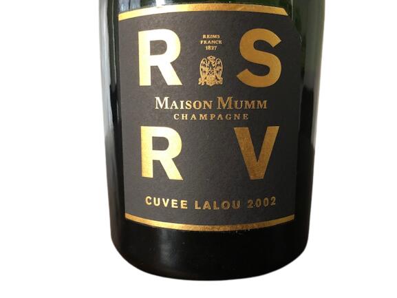 楽天市場】2002 G.H. Mumm RSRV Cuvee Rene Lalou Brut Millesime G.H.