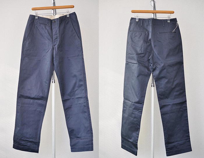 ウエアハウスLot 1082 ブルーグレー チノパン 36IN タグ付き