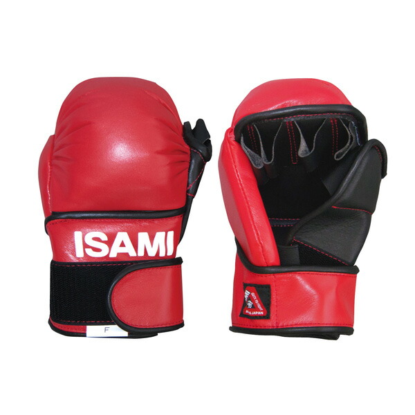 ISAMI パウンドグローブ 赤 パウンドグローブ（1組）黒・赤・青 ISAMI