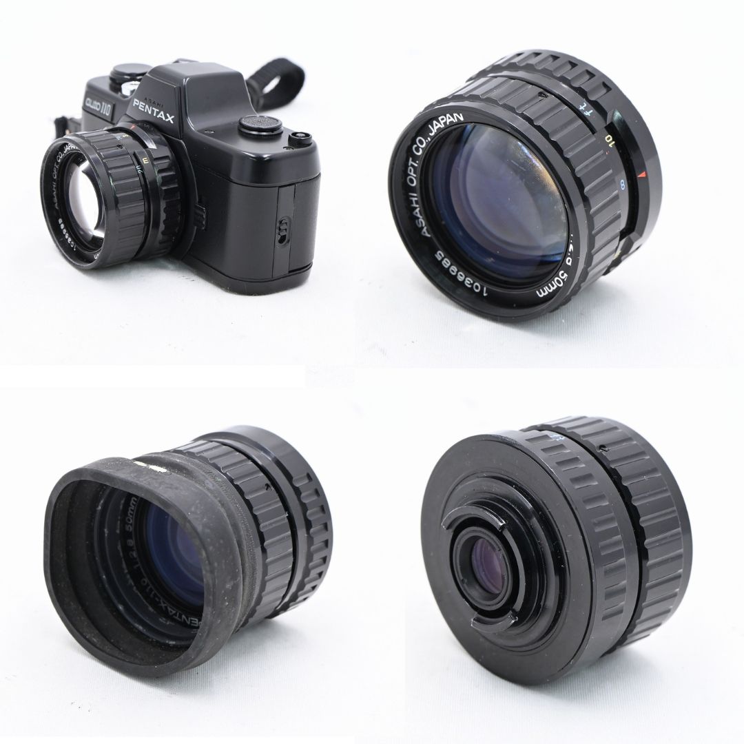 PENTAXペンタックスauto110コンプリートキットフィルムカメラ