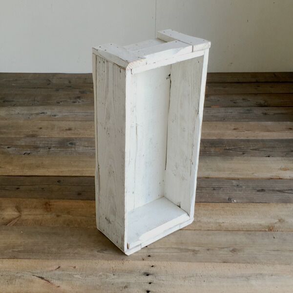 楽天市場】cafemoku リサイクルウッド アンティークボックス 幅28 -1