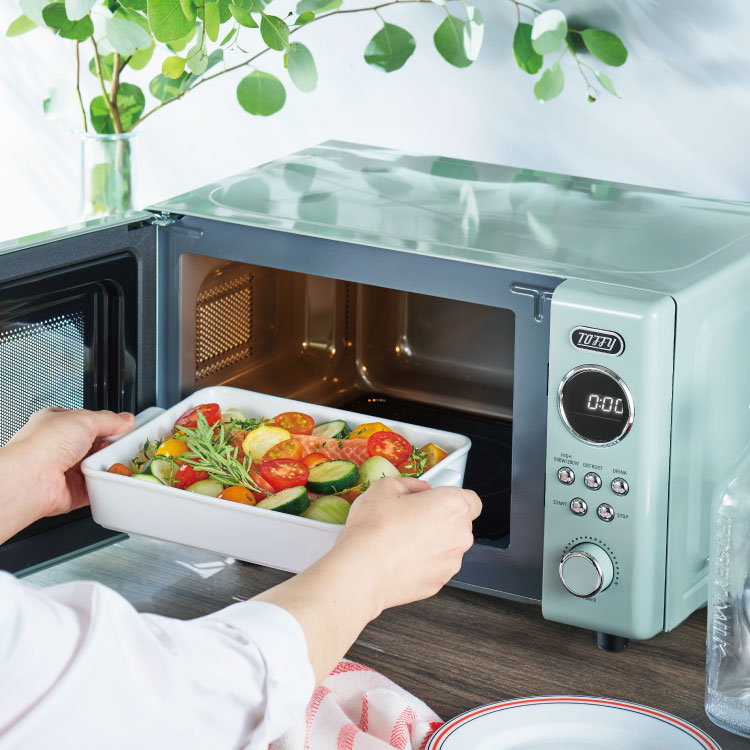 楽天市場】【特典付き】Toffy 電子レンジ K‑DR3 16L フラット庫内 消音