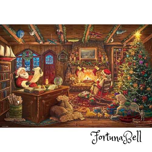 ビバリー ジグソーパズル サンタのワークショップ 1000ピース31-489