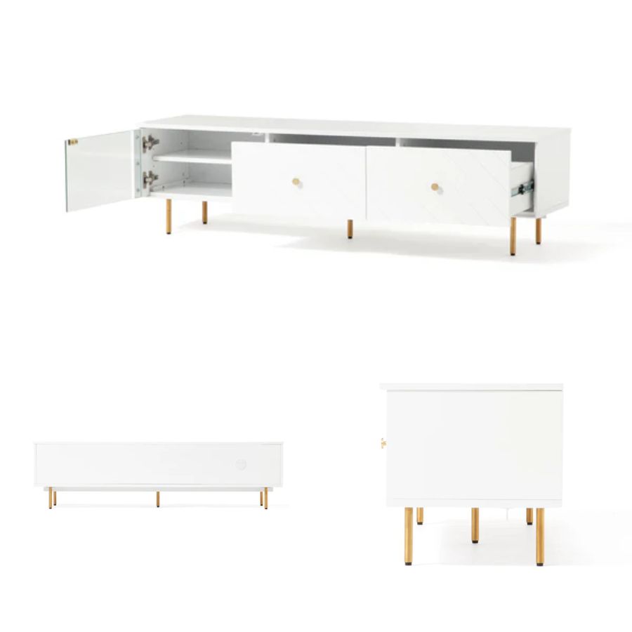 ソルティール サイドボード ホワイト（W1200×H660） ソルティール