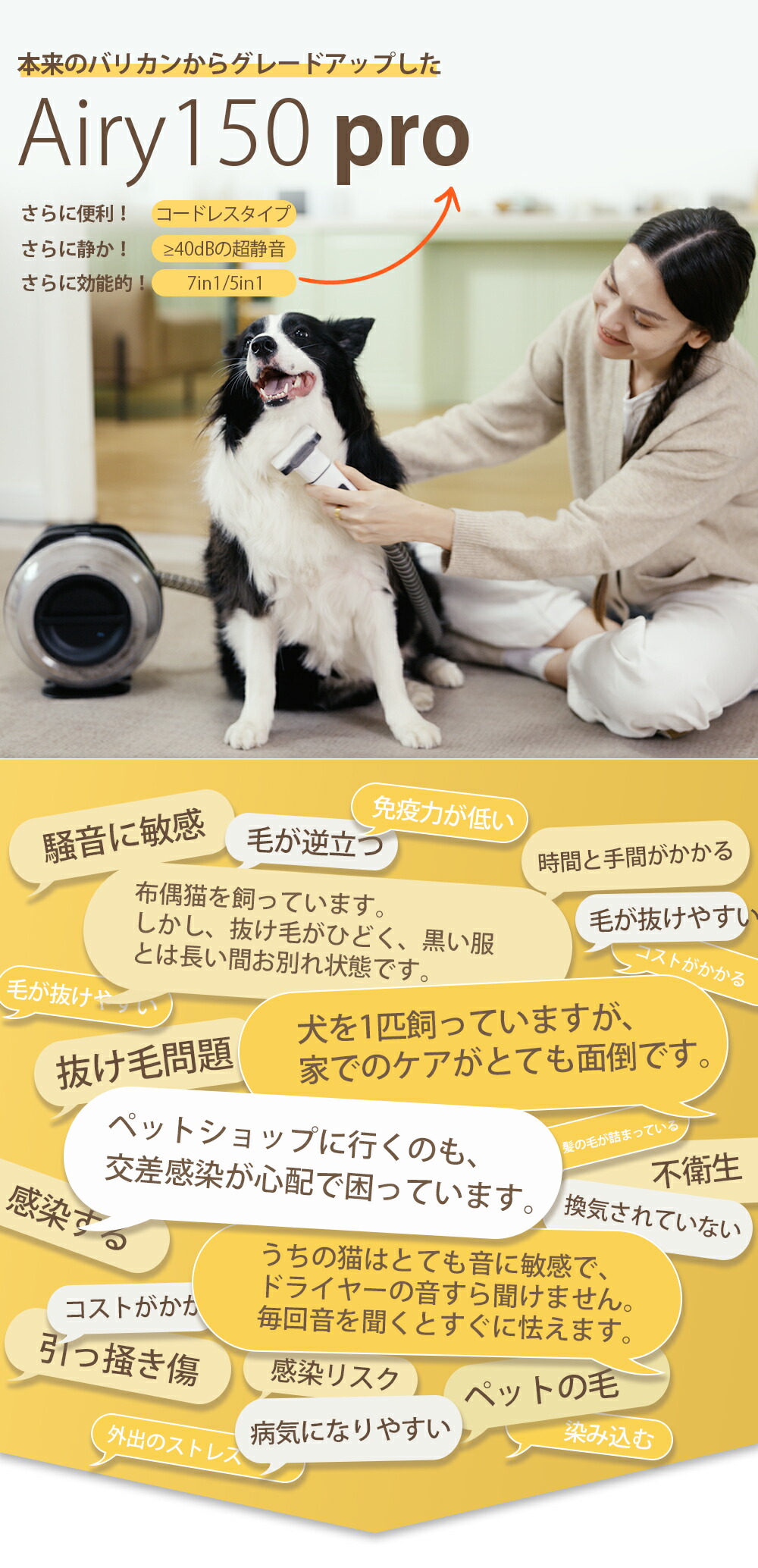 楽天市場】【15%OFF！￥15900→￥13515】ペットバリカン【無線充電式