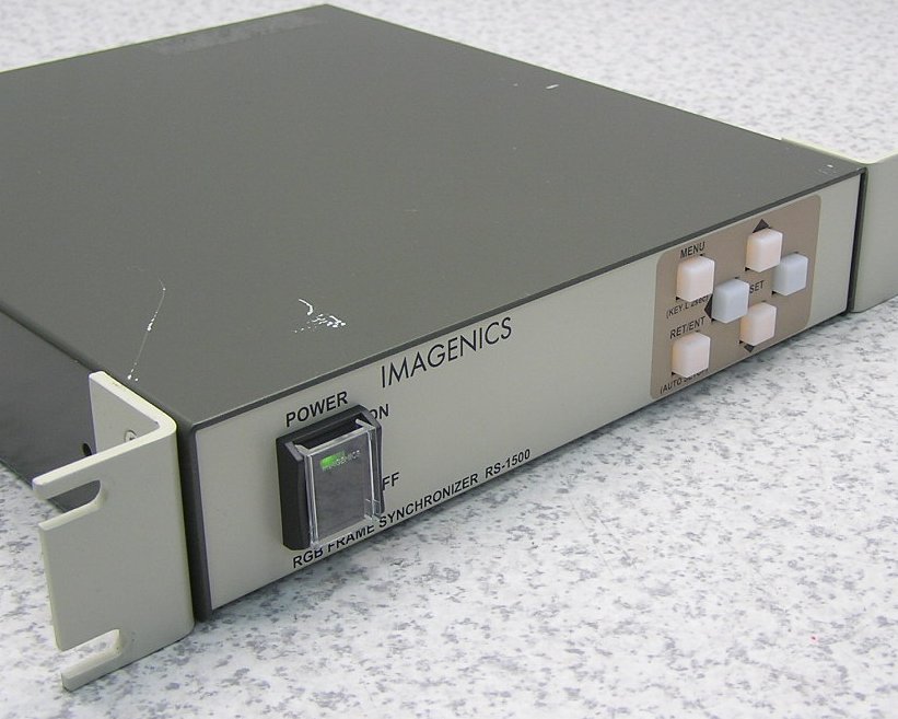 IMAGENICS RS-1500 RGBフレームシンクロナイザー 【公式通販】