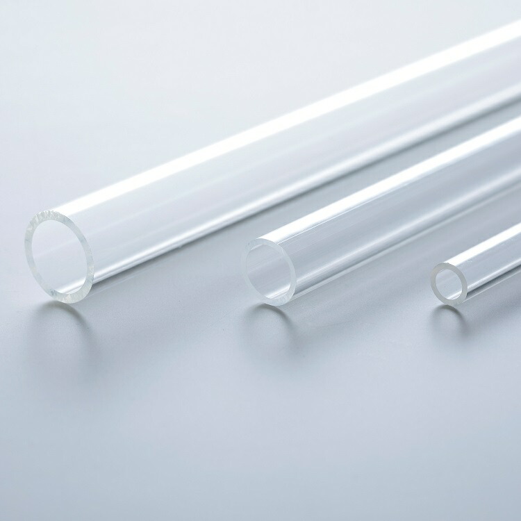 楽天市場】透明アクリルパイプ 押出し 【 外径14mm 肉厚2.0mm 】 長さ